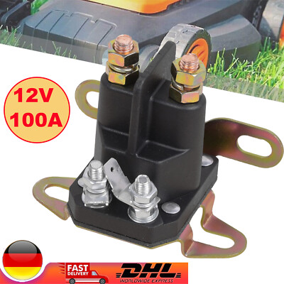 Universal-Magnetschalter für Briggs&Stratton MTD Stiga Husqvarna 4 Anschlüsse