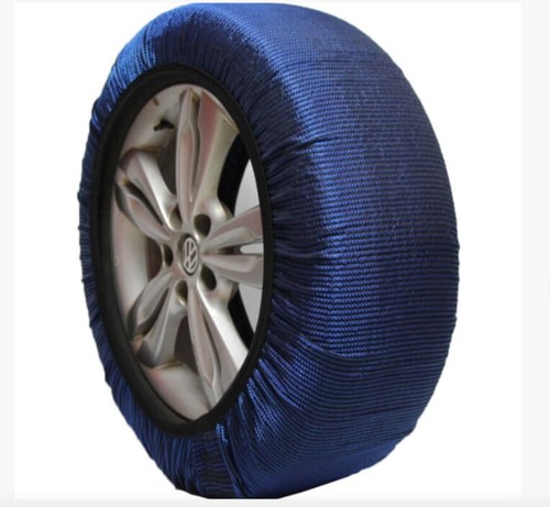 Calze da Neve Catene 2pz in Tessuto Auto Pneumatici XL Omologate En 16662-1 266