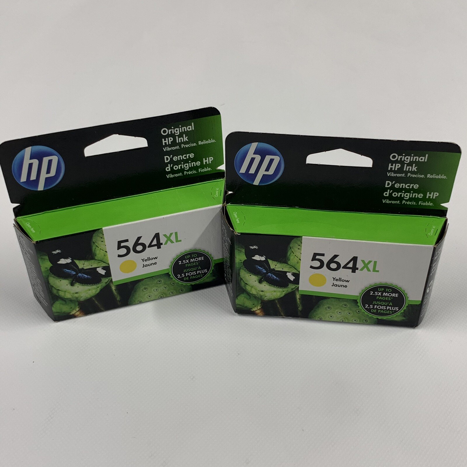 New Sealed HP 564XL High-Yield Ink Cartridge Yellow Sealed Genuine Expired 2022
