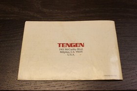 RBI Baseball R.B.I. R B I Tengen NES Nintendo Instruction Manual Only