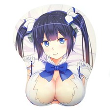 Danmachi - Hestia - Mouse Pad Anime 3D Silicone Gel Ergonomic