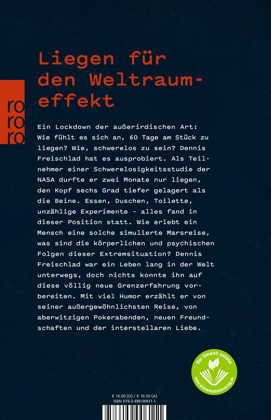 Thumbnail - 60 Tage Liegen | Meine Reise Zum Mars | Dennis Freischlad | Deutsch |