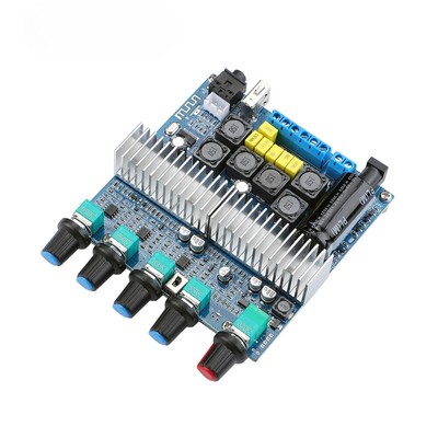 Subwoofer Amplifier Audio Board HiFi Amplificador USB Bluetooth 5.0 2 X 50W+100W
