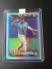 Isaac Paredes 2024 Topps Series Two #392 RAINBOW FOIL - Tampa Bay Rays