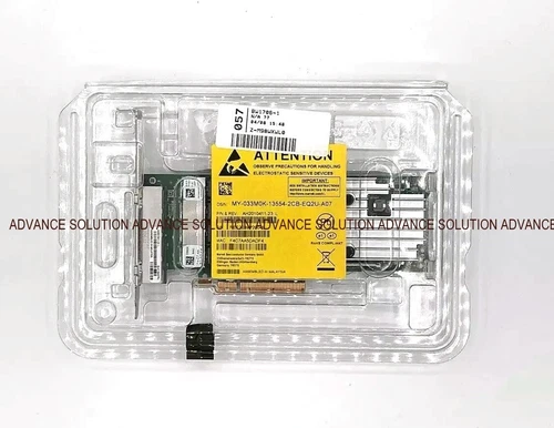 New Dell Qlogic QL41164HFRJ Quad Port 10GbE RJ-45 10GBase-T Network Card 33M0K