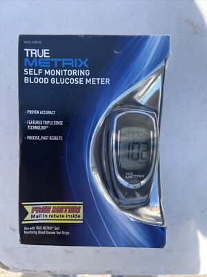 True Metrix Self Monitoring Blood Glucose Meter System (BZZ) Exp 2024-08-08  -10