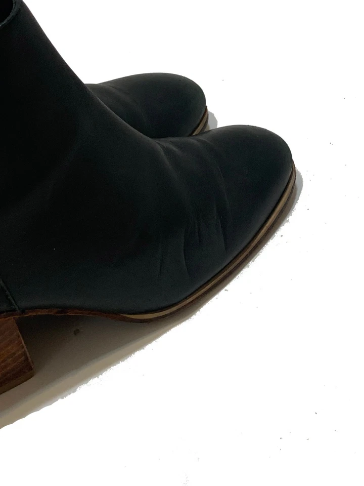 Botines de cuero Rachel Comey, zapatos para mujer talla 7 negros Foto 3 de 4