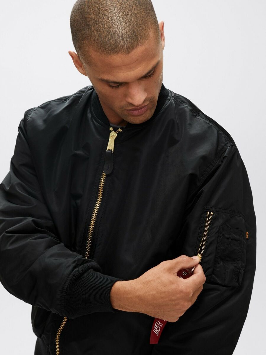 Alpha Industries MA-1 Blood Chit Flight Jacket/Bomber MA1 Alpha Industries MA-1 Blood Chit Flight Jacket/Bomber MA1