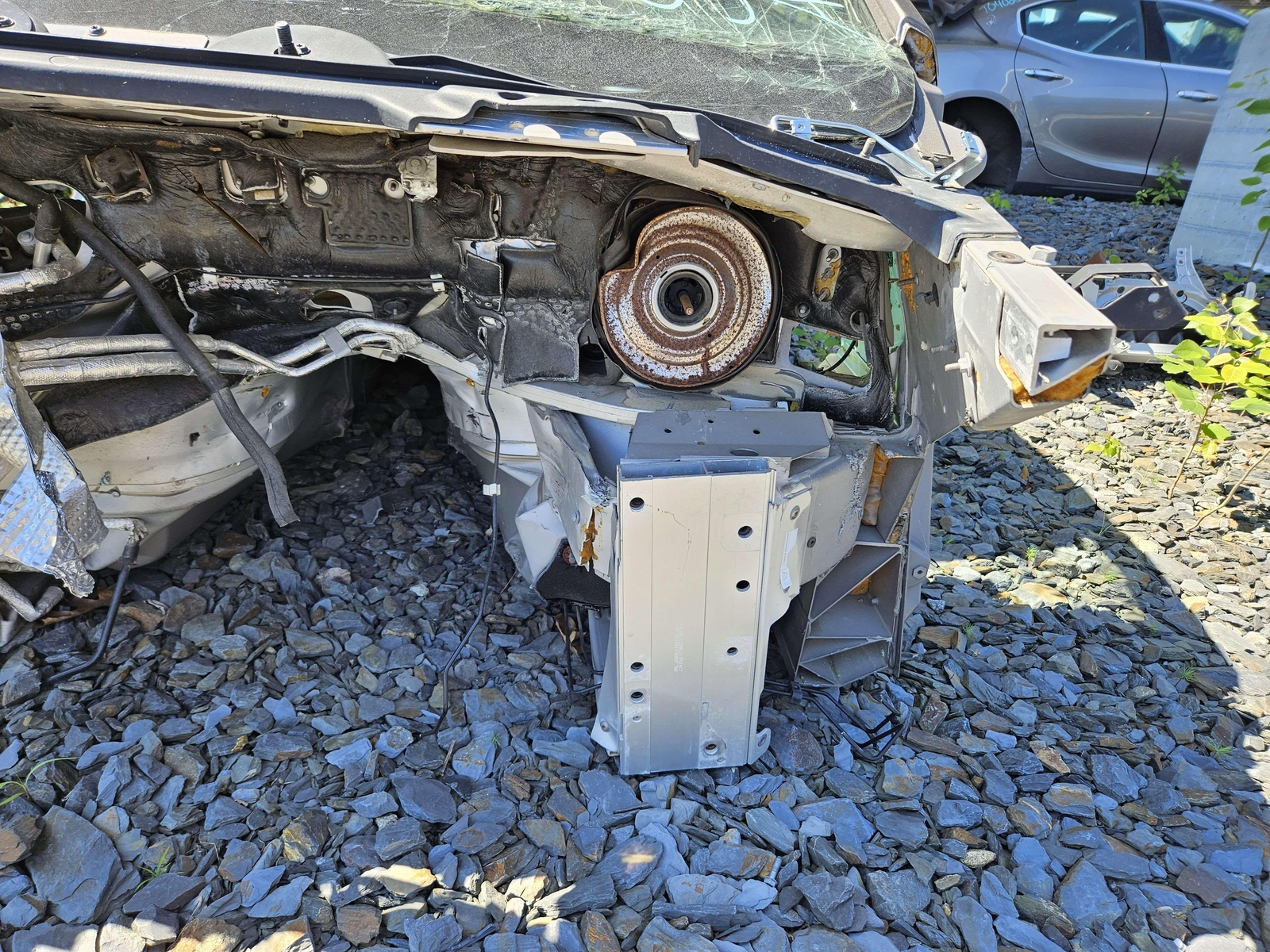 2010 Aston Martin Rapide Body Shell Gray