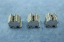 Lot of 14 New Wieland Terminal Blocks WK4/U 12722 600/800V 20-10AWG BEIGE