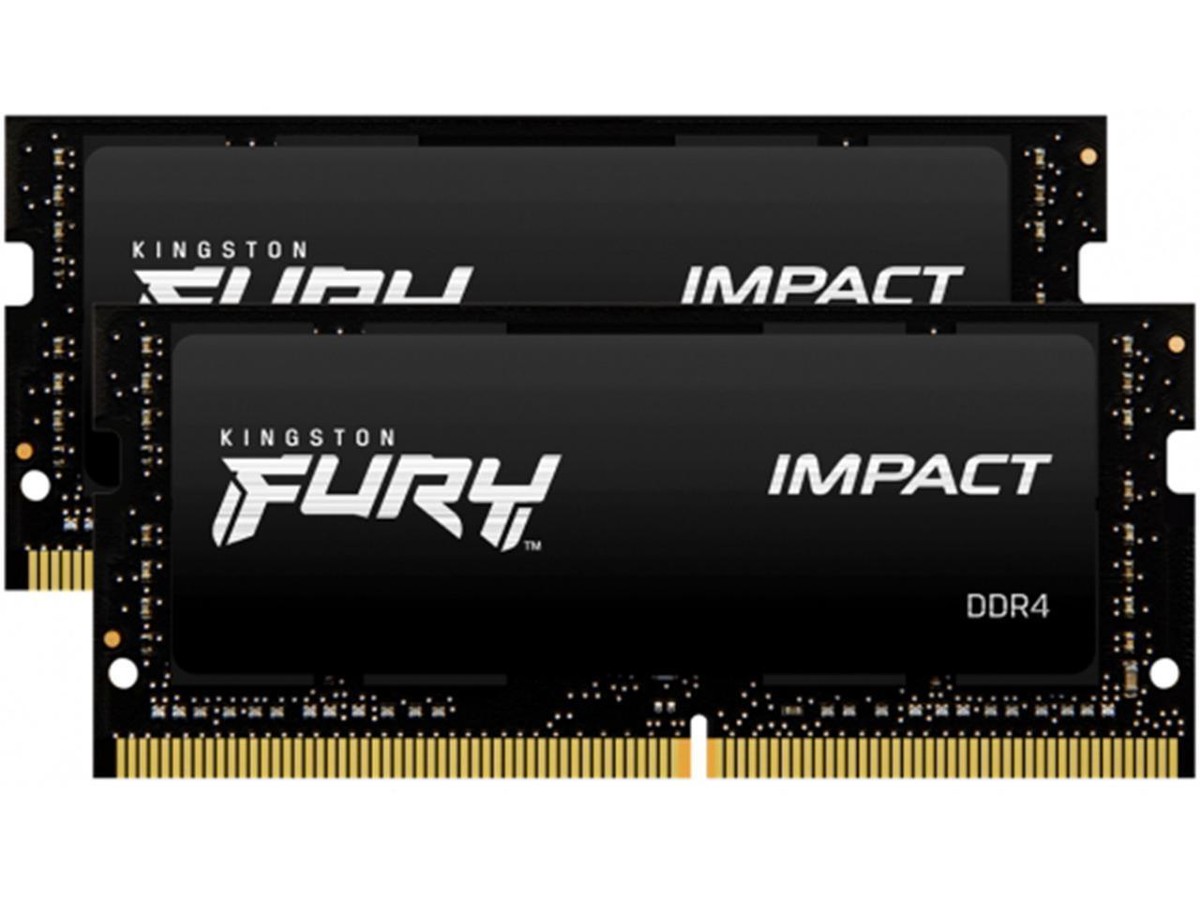 メモリー (64GB)! Kingston SODIMM DDR4 32GB X2 Kingston Impact 64GB (2 x 32GB) 260-Pin DDR4 SO-DIMM DDR4 3200