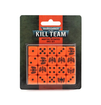 Kill Team - Adeptus Astartes Dice Set