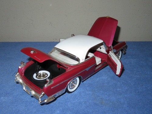LOT OF 2 1955 CHRYSLER IMPERIAL 1:18 SIGNATURE OPENING HOOD DOORS & TRUNK, READ - Picture 7 of 18