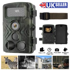 ​58MP Wildlife Trail Camera HD Night Vision Outdoor Motion Activated Hunting Cam