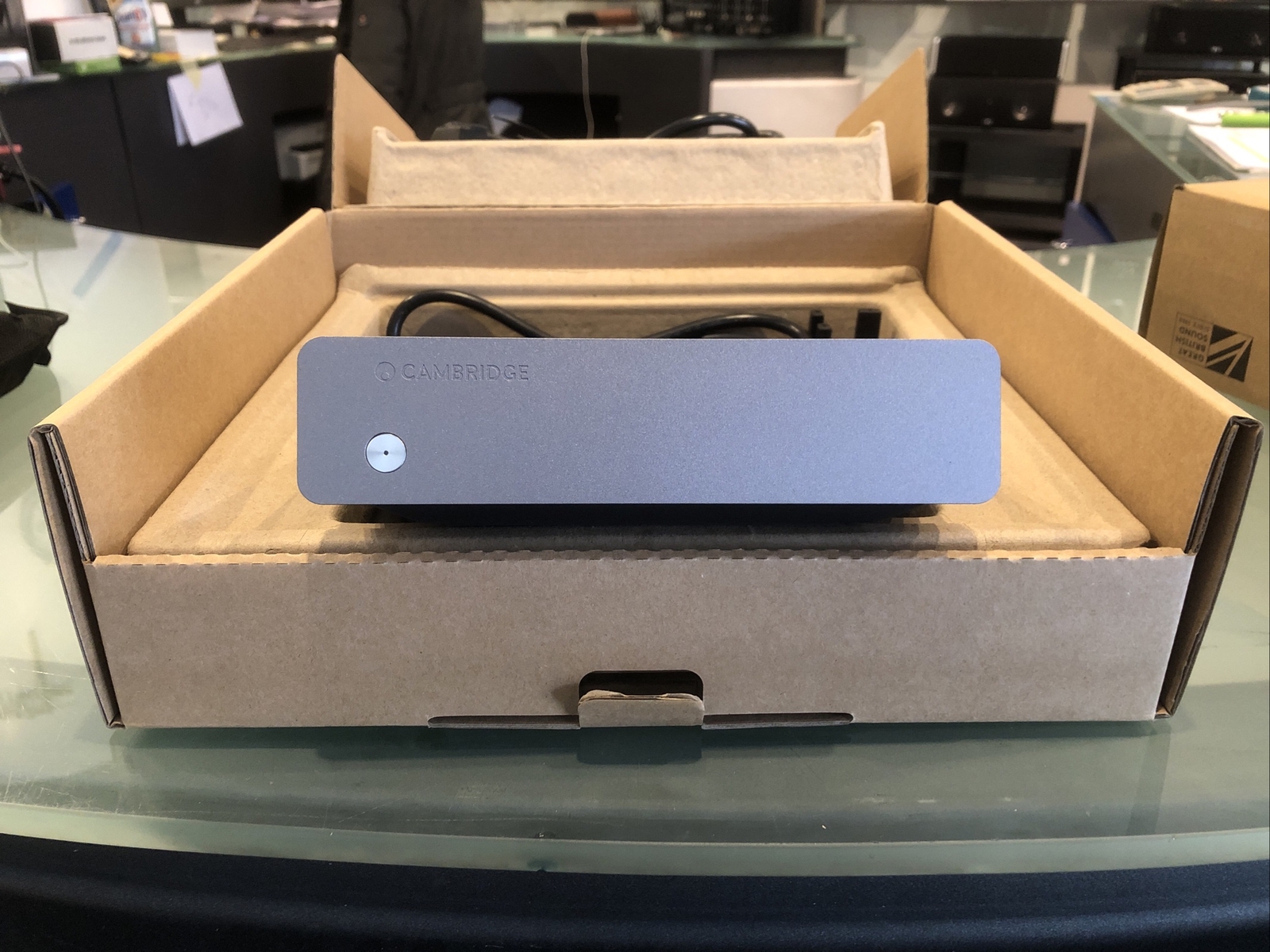 CAMBRIDGE AUDIO ALVA SOLO  GREY PRE PHONO MM NUOVO GARANZIA UFFICIALE