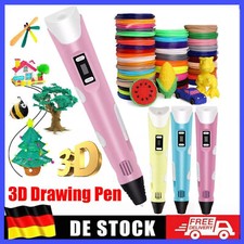 3D Druck Stift Pen DIY Zeichnen für Kinder Filament PLA Geburtstag Geschenk