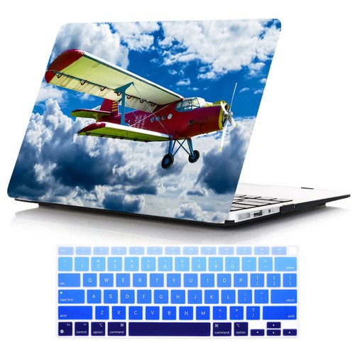 Novel Pattern Case For Macbook M3 Air 13 15 Pro 16 14 11 12 inch+Keyboard Cover - Picture 43 of 64