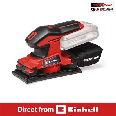 Einhell Cordless Orbital Sander Power X-Change 18V TC-OS 18/187 Li BODY ONLY