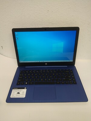 HP Stream 14-DS0036NR TOUCH Laptop AMD A4-9120C 1.5GHz 4GB Ram 64GB SSD BT Win10