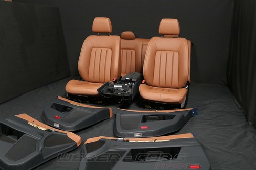 Mercedes CLS W218 C218 MOPF Leder Ausstattung Memory Sitze gelocht Sattelbraun