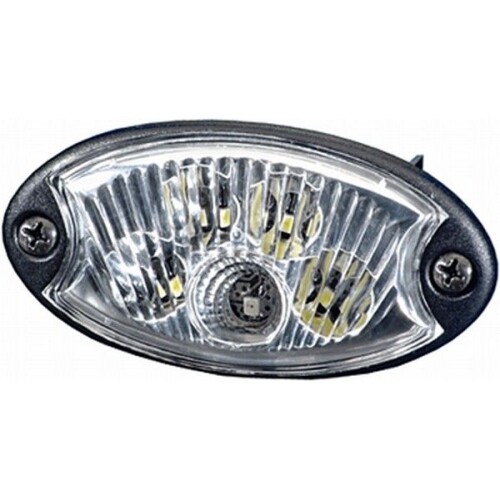 HELLA Lampe D'habitacle LED 12V 1.8W - Montage En Saillie - IP6K9K - 10 LED - 2JA 343 606-001