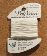 Rainbow Gallery Very Velvet Fiber - Thread - Needlepoint - Embroidery