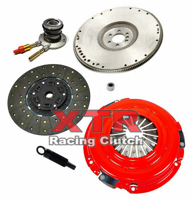 XTR STAGE 1 CLUTCH KIT+SLAVE+NODULAR FLYWHEEL CHEVY CAMARO PONTIAC FIREBIRD 5.7L