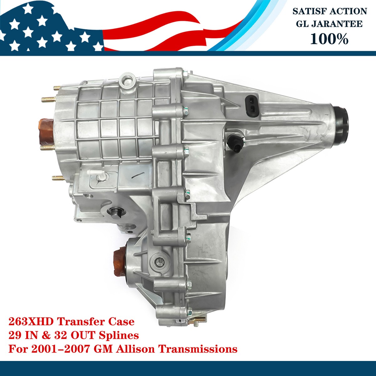 263XHD Transfer Case For CHEVY SILVERADO GMC SIERRA 2500 3500 (HD