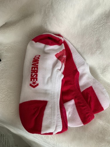 New Girls Kids Converse No Show 3 Pack Socks 5Y-7Y #2 *READ Description - Picture 9 of 11