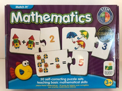 The Learning Journey Match It Mathematics STEM - Addition and ...