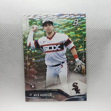 2021 Bowman Platinum Nick Madrigal Rookie Icy Parallel #59 WHITE SOX
