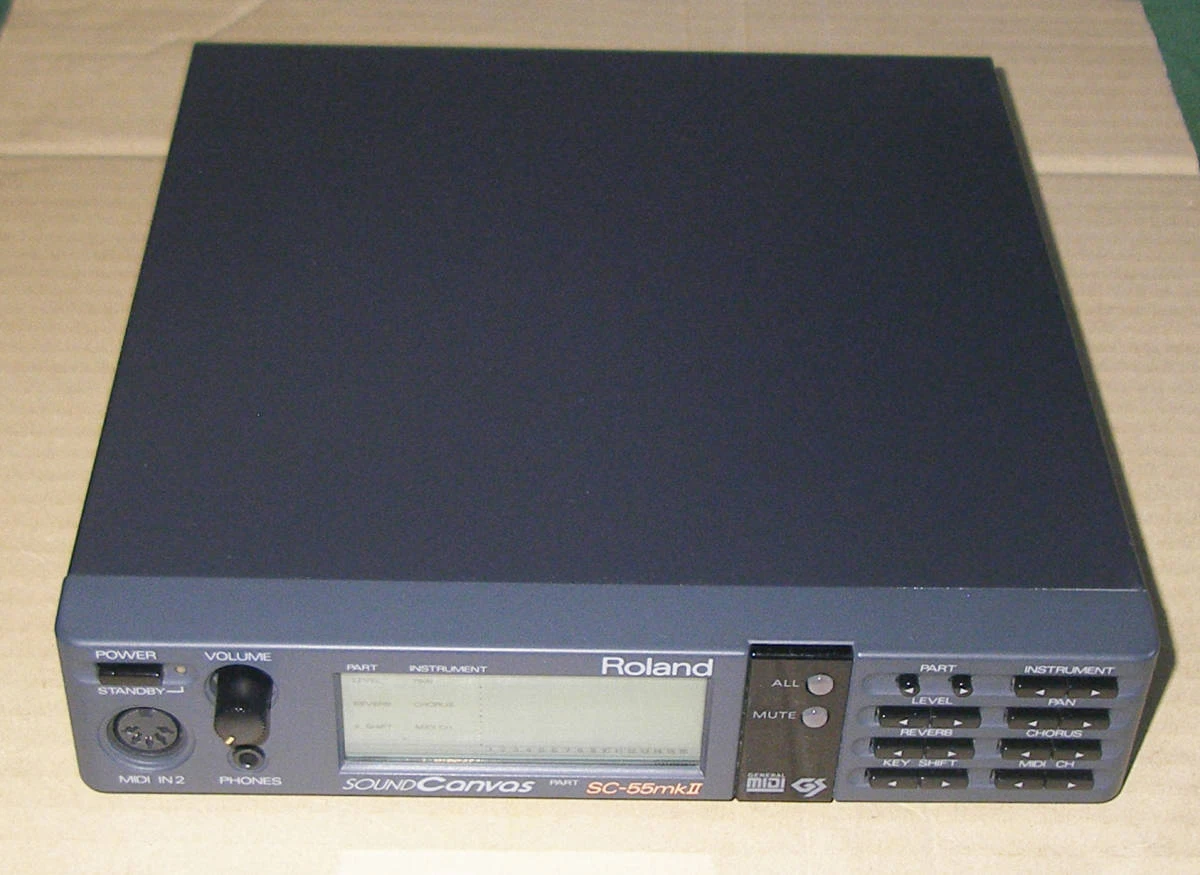 ☆Roland SOUND CANVAS SC-55MK2 SC-55MKII (MT-32) General MIDI GS