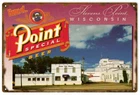 Vintage Style Metal Sign Home Of Point Special Beer Steven Point Wisconsin 12x18
