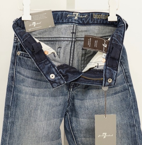 NWT 7 For All Mankind Boy’s Nate Jeans size 6 Blue $109.00 MSRP - Picture 2 of 6