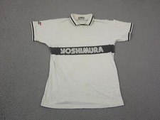 Vintage Yoshimura Racing Shirt Mens Small White Biker Moto 1985 Polo