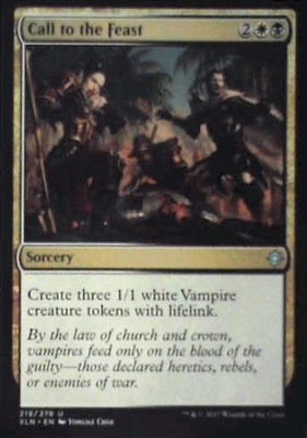 Call to the Feast - Ixalan: #219, Magic: The Gathering Lp C286