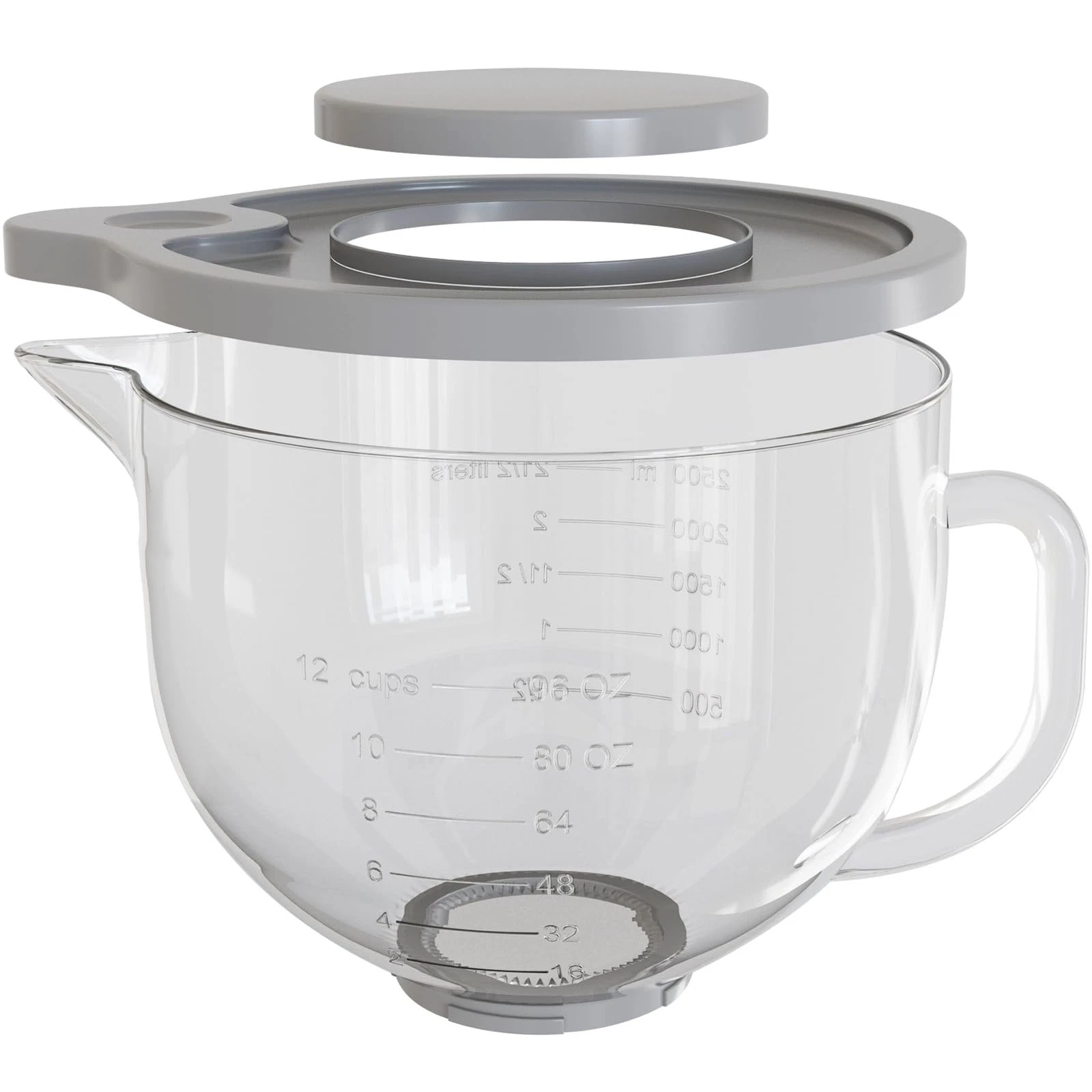 Glass Mixing Bowl 5QT with KitchenAid 4.5 & 5-Quart Tilt-Head Stand Mixers – ...
Opens in a new wind