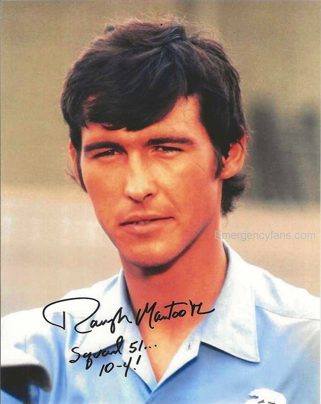 RANDOLPH  MANTOOTH - Color   8 x 10 - EMERGENCY - in Person