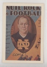 1981 Smithsonian Institute Champions of American Sports Knute Rockne 9hx