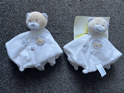 Card Factory Tiny Treasures Teddybär Tröster Decke Schnuller Stofftier X2 NEU