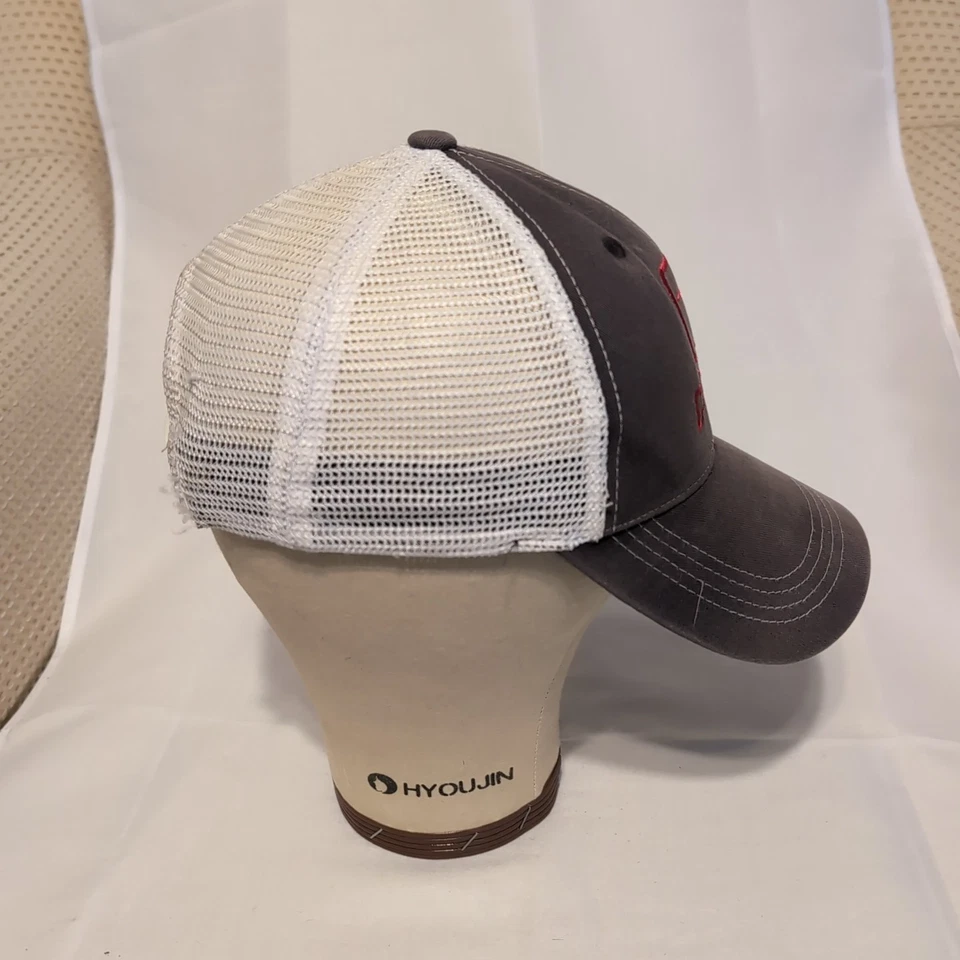 Auténtico sombrero de camionero Costa Marlin gris rojo blanco Snapback Foto 4 de 4