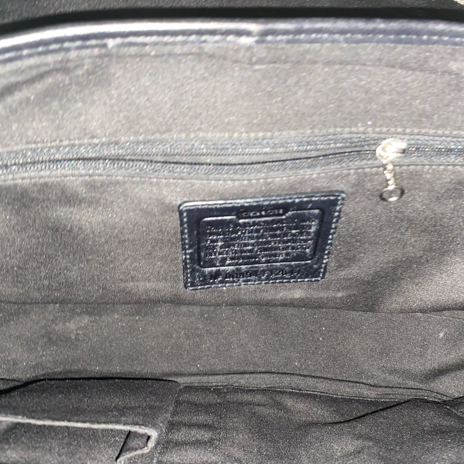 Borsa Coach Hampton Signature Jacquard ID borsa verificata con Coach usata