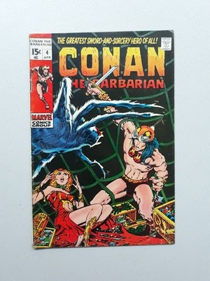 Conan The Barbarian 4 Marvel Comics 1971