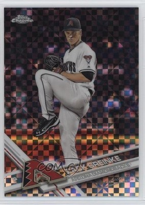 2017 Topps Chrome Wal-Mart Mega Box X-Fractor Zack Greinke #11 fo7