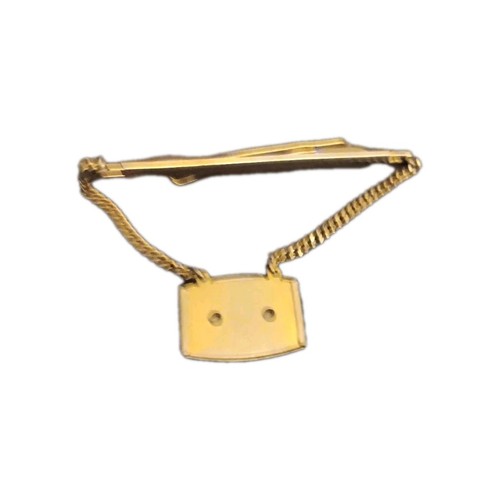 Anson Shriners Sword Tie Clip Gold Sphinx Free Masonry Red Vintage Mens 1940's - 第 5/7 張圖片