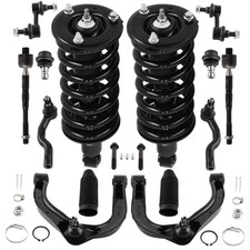 Front Struts w/ Coil Spring + Control Arms Assembly For Nissan Titan 2004-2015