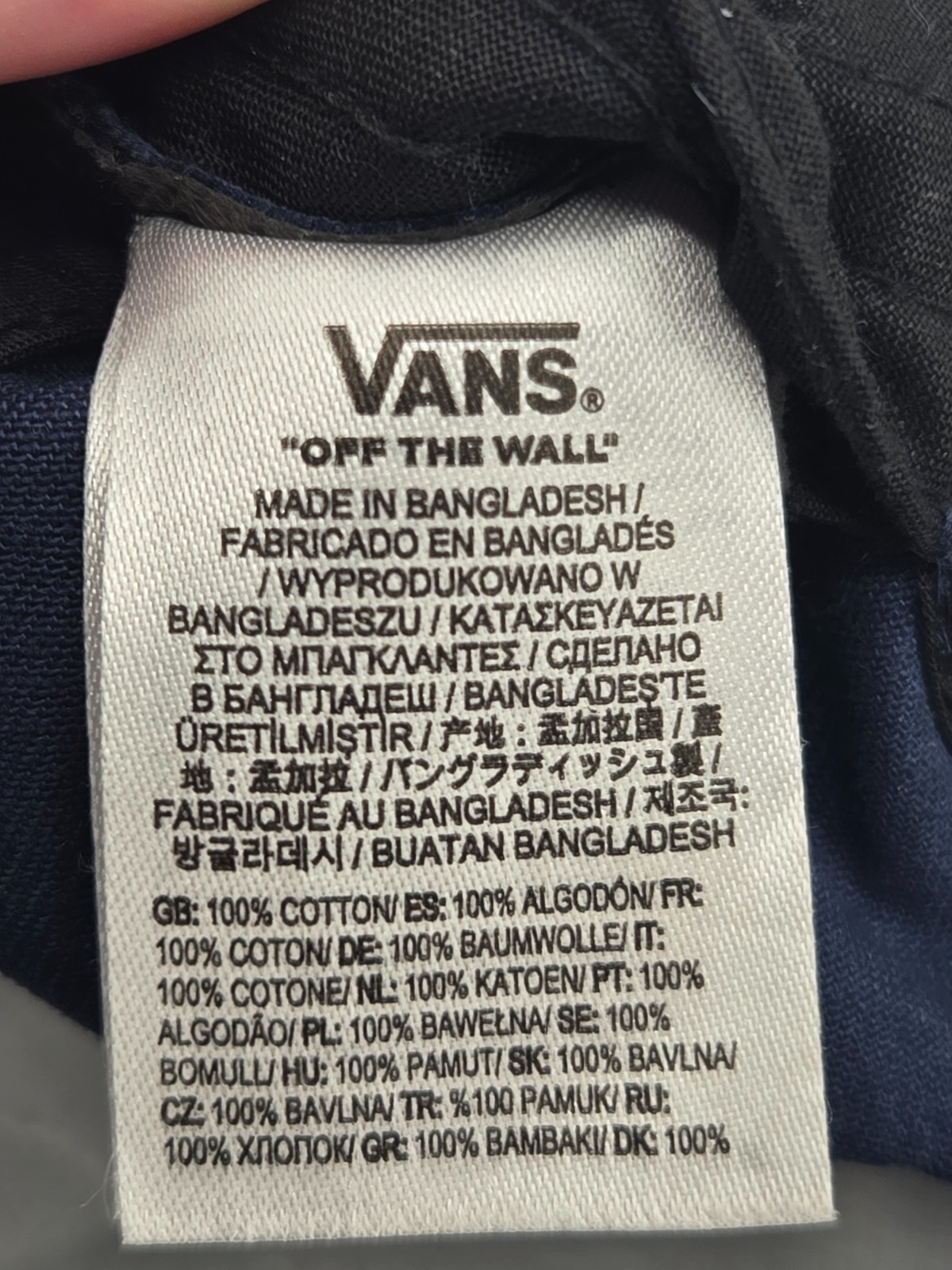 Original VANS Blue Snapback Patch Hat Cap Since 1… - image 10