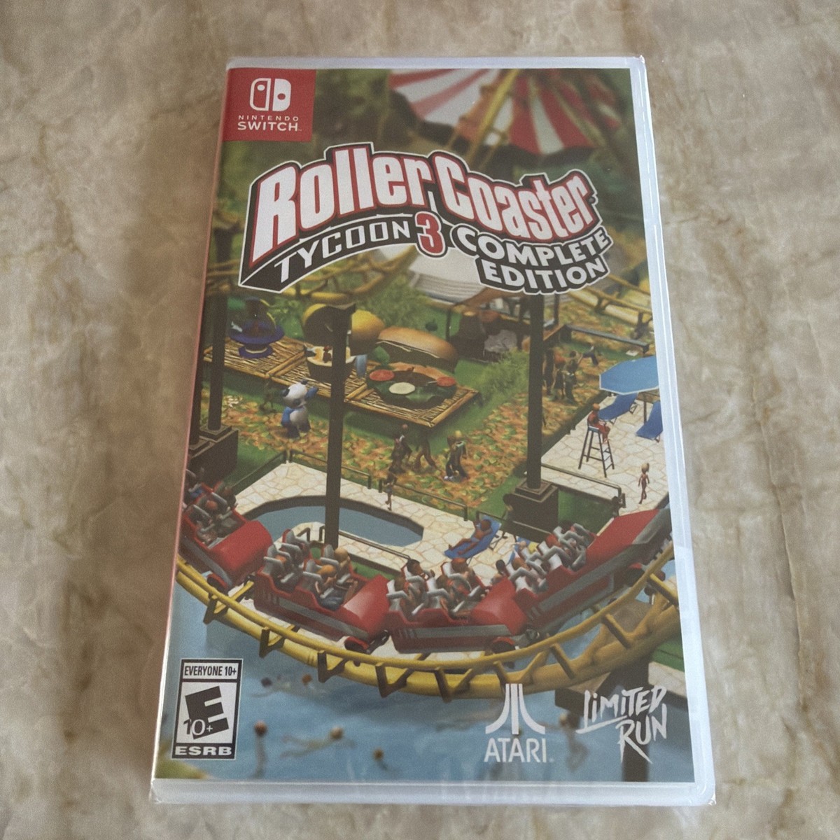 RollerCoaster Tycoon 3: Complete Edition Switch Brand New Game