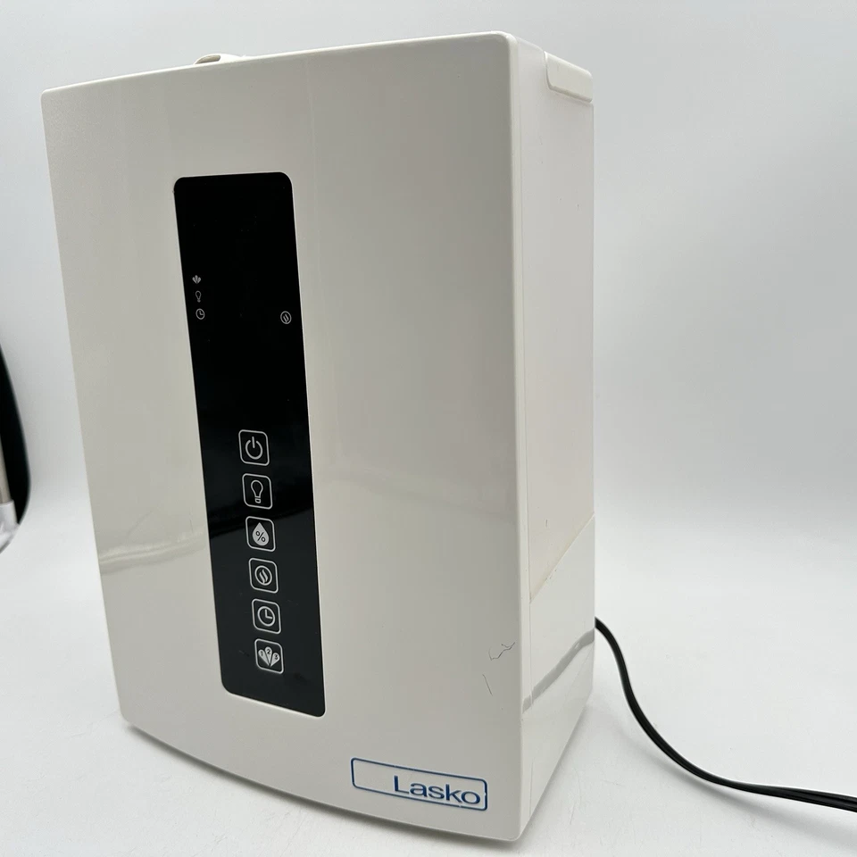 Lasko UH300 Warm and Cool Humidistat and Timer, Quiet No Filter, White - Image 4 of 4