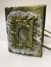 Dragonfly Photo Album - Handmade- Brocade Fabric - Holds 100 4x6 Photos